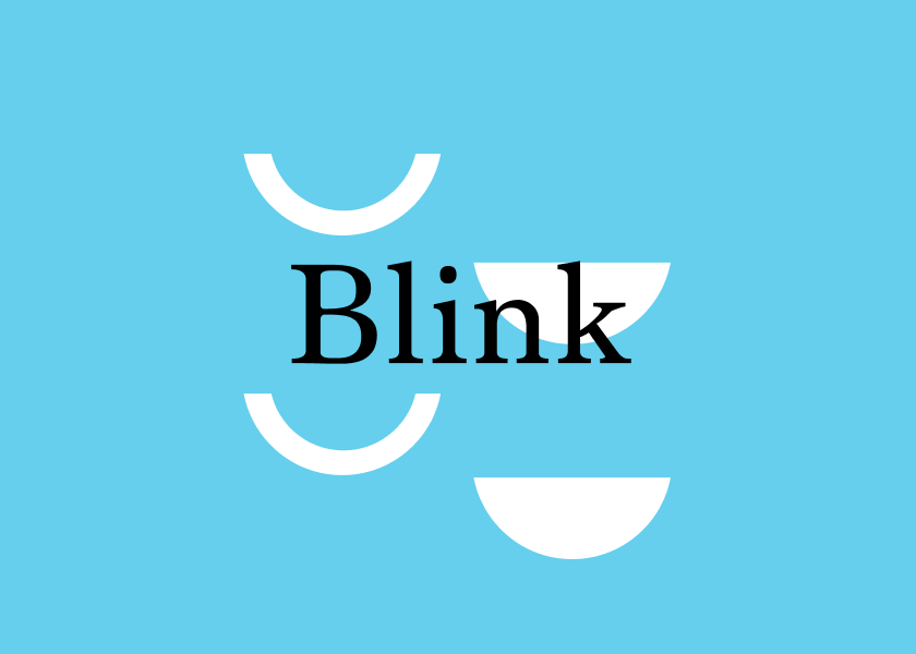 Book cover to Blink by Malcolm Gladwell.