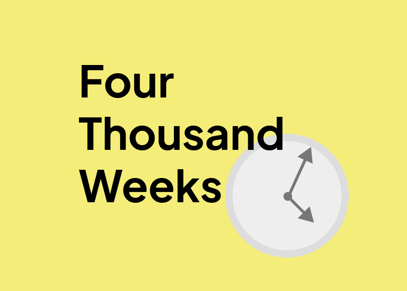 Four Thousand Weeks by Oliver Burkeman - Summary