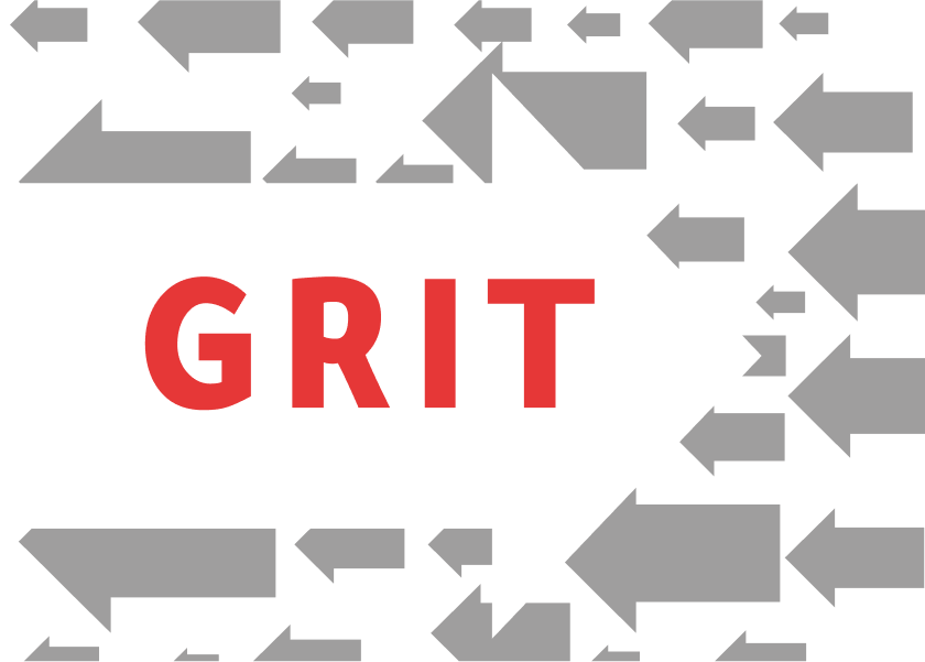 Book cover to the book Grit by Angela Duckworth.