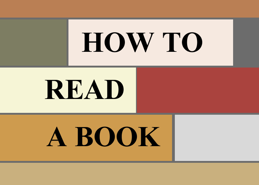 Bookcover to How to Read a Book.