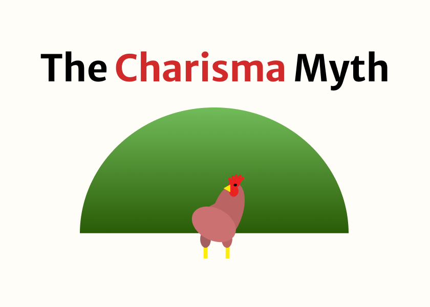 Book cover to The Charisma Myth by Olivia Fox Cabane.