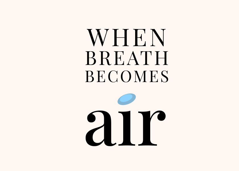 Book cover of "When Breath Becomes Air" by Paul Kalanithi.